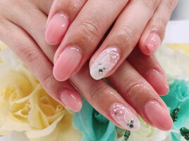 【小山】シンプル×フラワー