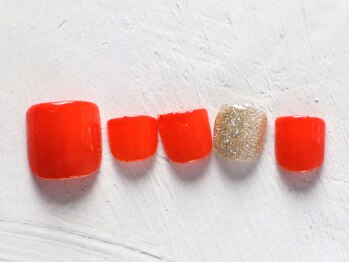 ディー ネイル アイラッシュ ヤバ(DEE nail×eyelash yaba)/A-251 フットベーシック定額