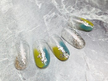 ヴァンネイル 海老名店(Van Nail)/塗りかけデザイン オフ込4200円