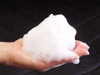 ヨサパーク ソラ 浜北店(YOSA PARK SORA)/高級セリサイトの泡洗顔