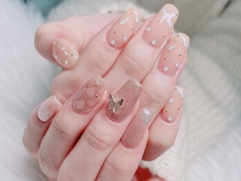 ベアトリーチェ 新宿西口(Beatrice)/キルティングフレンチネイル