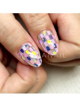 エムネイル ブランチ(Mネイル branch)/〈　ミラーボールネイル　〉