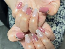 ブランシュネイル(BlancheNail)/ちゅるっとシンプルデザイン