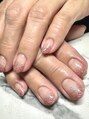 ホワイト(WHITE) リーズナブルな値段なので毎月綺麗な爪で