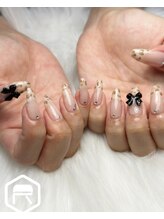 レディスペネイル ノウラ 名駅店(Redispe nail NouRa)/アニマルフレンチ