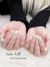ユカネイル(Yuka Nail)/付け放題フレンチネイル♪