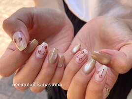#さくらんぼネイル