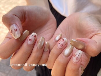 オーシャンネイル 金山店(Ocean Nail)/#さくらんぼネイル