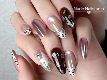 ヌード ネイルスタジオ 船橋店(Nude Nailstudio)/パラジェル/長さだし/オフのみ