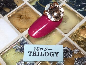 ネイルサロン エルオーケー(L.O.K)/【3D NAIL ART】TRILOGY ¥1800
