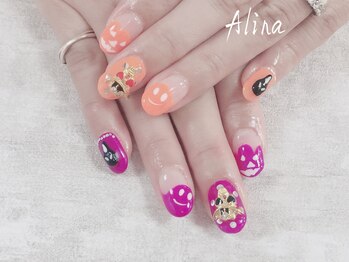 エリナネイルサロン池袋(Alina Nail Salon)/ハロウィン限定デザイン
