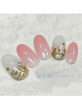 ネイルサロン クイル(QUILL)/12月ちょこっとアート（２）