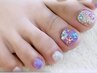 【foot】親指2本Art☆初回.5週以内オフ無料