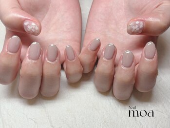 モア(moa)/桜 春 ネイル 新所沢