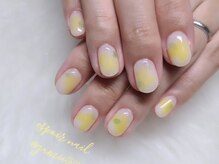 ネイルアンドアイラッシュサロン エスポアール(nail&eyelash salon espoir)/春の水彩アートネイル