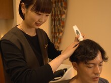 オッフェン オーガニック ヘッドスパ よもぎ蒸し(offen)/90分～頭皮状態チェック付き！