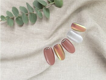 FAST NAIL 春日部店【パラジェル/ジェルネイル専門/定額/マグネット/フットネイル】/チョコ バレンタイン【11622】