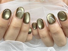 フェルンヴェー 代々木(Fernweh)/マグネットネイル　グリーン