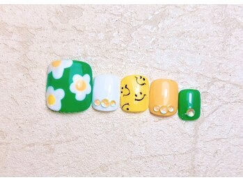 ギャザーパーティー 目白店(gatherparty)/2025シーズン【flowerネイル】