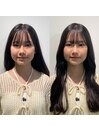 お客様ヘアメイクBefore/After