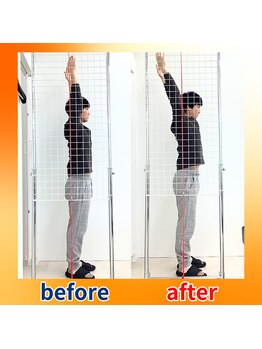 ストレッチヒーロー 広島中広店/腕が後ろに回らない方へ