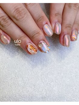 ウロネイルズ(ulo nails)/キラキラうるうる押花