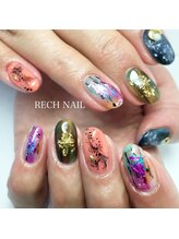 レッシュネイル サロンアンドスクール(RECH NAIL salon&school)/カラフルネイル