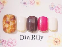 ディアリリー(Dia Rily)/秋フットネイル♪