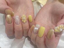 アース コアフュールボーテ 笛吹店(EARTH coiffure beaute)/イエローデザイン　9500円