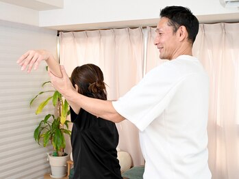 ポノ整体ルーム(Pono整体Room)/検査2・肩の可動域チエック