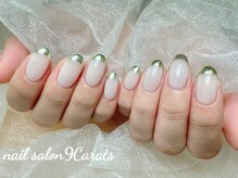 ナインカラット 神田店(9 Carats)/ワンカラー・ミラーフレンチ