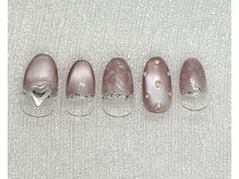 サニーサイド ウィズ マキア 茅ヶ崎店(Sunnyside with MAQUIA)/マグネットフレンチネイル