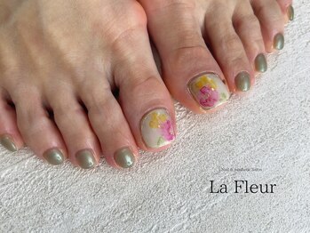 ラ フルール(La Fleur)/foot親指art ◆ La Fleur