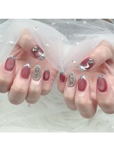 シュシュ(Chou Chou)/くすみローズ