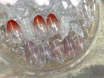 リズム(Nail salon Rism)/1月プレミアム定額【冬ネイル】