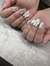 2026春ネイル【蝶々ネイル】