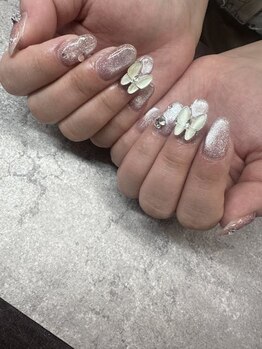 ネイルサロンファストネイルプラス 新宿店(FAST NAIL PLUS)/2026春ネイル【蝶々ネイル】