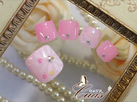 フットネイル★フラワーネイル