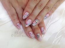 ネイルサロン ビューティーマジック 川口店/ 大理石風ネイル