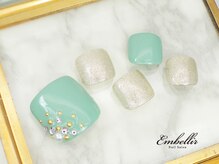 アンベリール 横浜店(Embellir)/(725)ストーンFootネイル