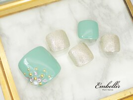 (725)ストーンFootネイル