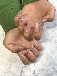 ラメグラデーション