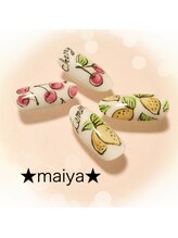 マイヤ 大泉ゆめりあ店(maiya)/☆大人フルーツネイルペイント☆