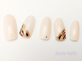 アウラネイルズ(aura nails)/☆ベーシックデザイン￥7800