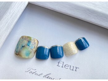 トータル ビューティ サロン フルール(Total Beauty Salon FLEUR)/フットネイルDコース11000円