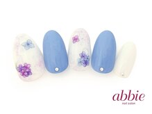 アビー 目白店(abbie)/紫陽花ネイル ¥11363