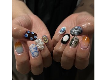 ウネ(～ une)/個性派ネイル10本