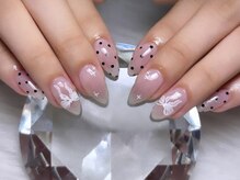 リボン(RE:Bonn)/チーク　ドットデザイン