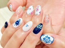 マチカ バイ ジーン 中野北口店(Machica by gene)/フラワーネイル