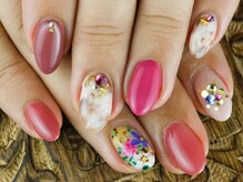 ネイルアンドアイラッシュ テラ 明石店(nail&eyelash Terra)/オフ+ケア付☆定額コース